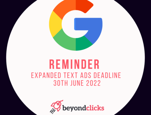 Reminder: Expanded Text Ads Deadline 30th June 2022
